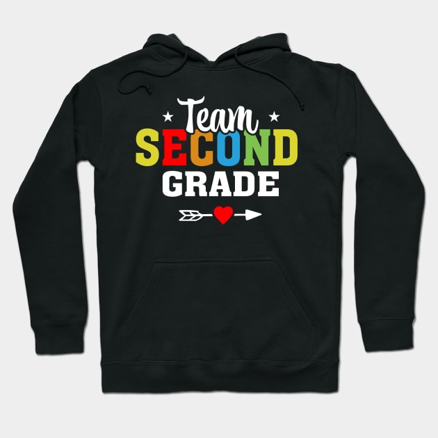 Team Second Grade - 2nd grade Hoodie by busines_night